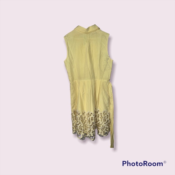 Antonio Melani yellow dress 12 - Picture 2 of 8